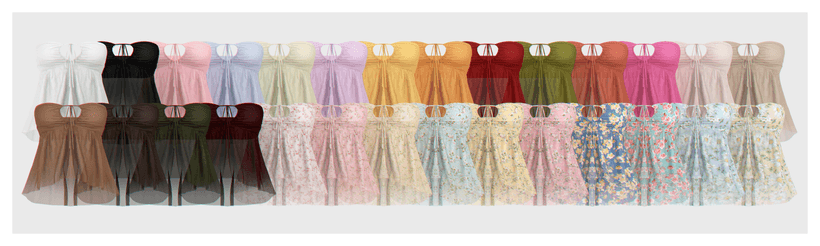 Галерея мода Набор топов Sunny Tops Set #2